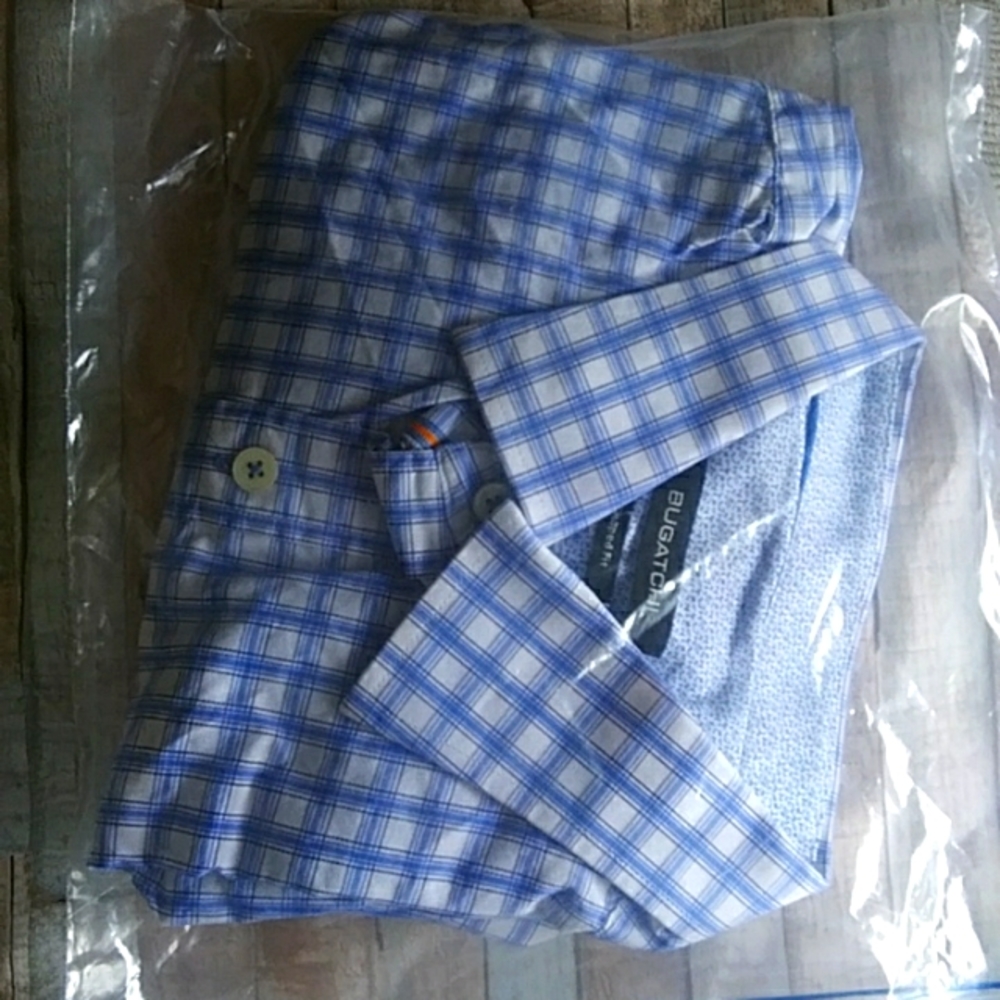 Bugatchi men's button down shirt-5